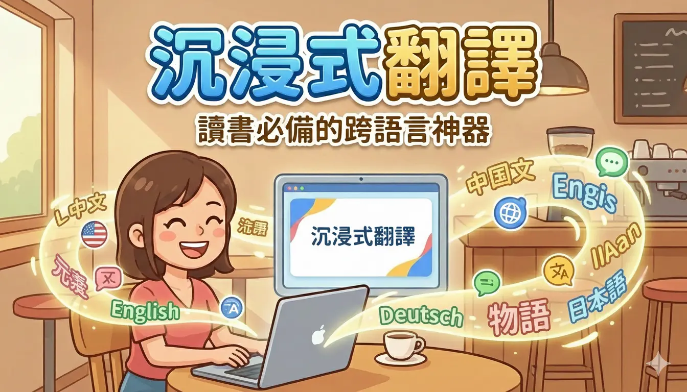 沉浸式翻譯：讀書必備的 翻譯 軟體